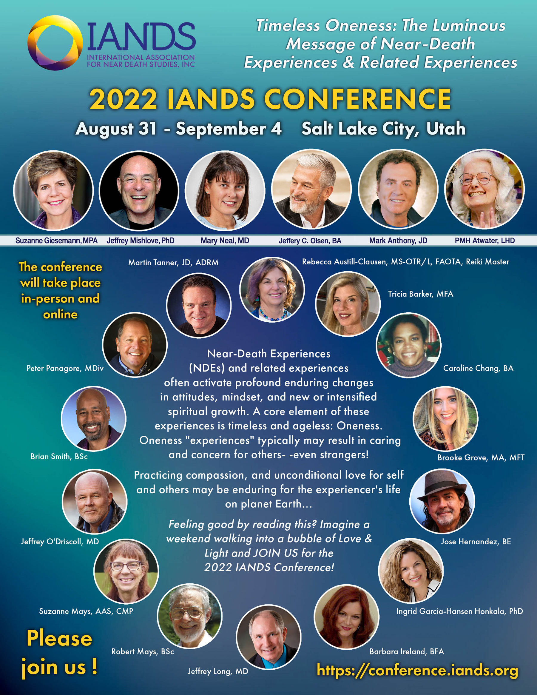 IANDS 2022 Conference Keynote Speakers
